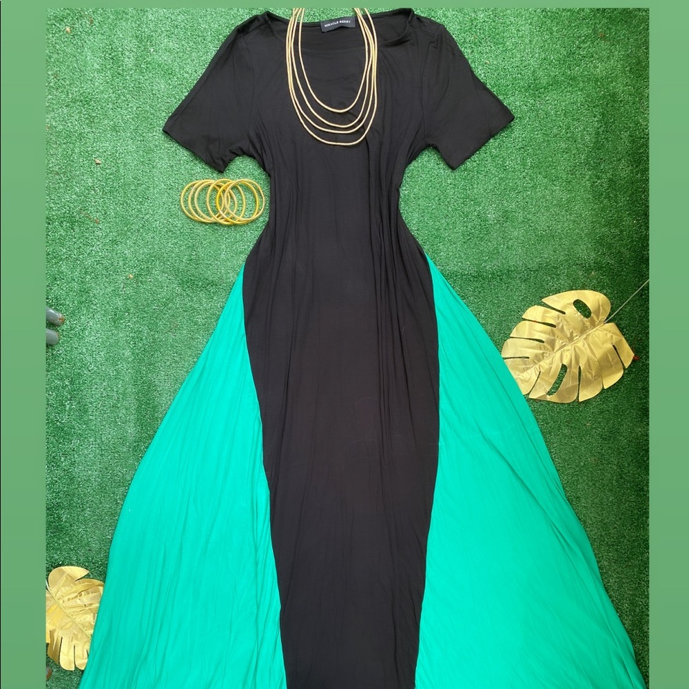 Maxi jade dress
